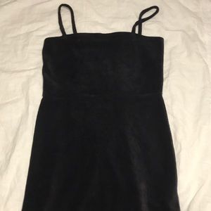Forever 21 Black corduroy dress